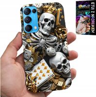 ETUI DO OPPO FIND X3 LITE - KRÓL POKER KOŚCI AS WZORY DLA MĘŻCZYZN