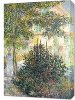 Obraz 50x70cm Camille Monet in the Garden, Monet Vintage