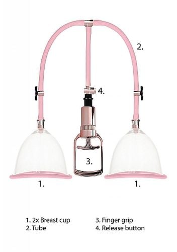 breast pump set medium   rose gold na Arena.pl