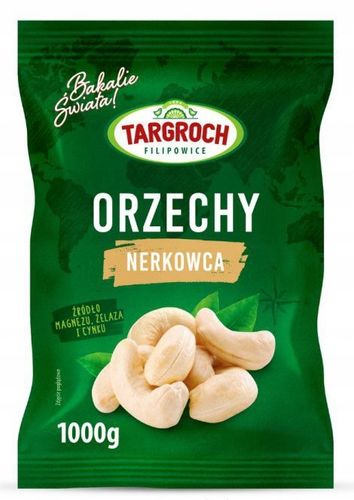Targroch orzechy nerkowca 1 kg na Arena.pl