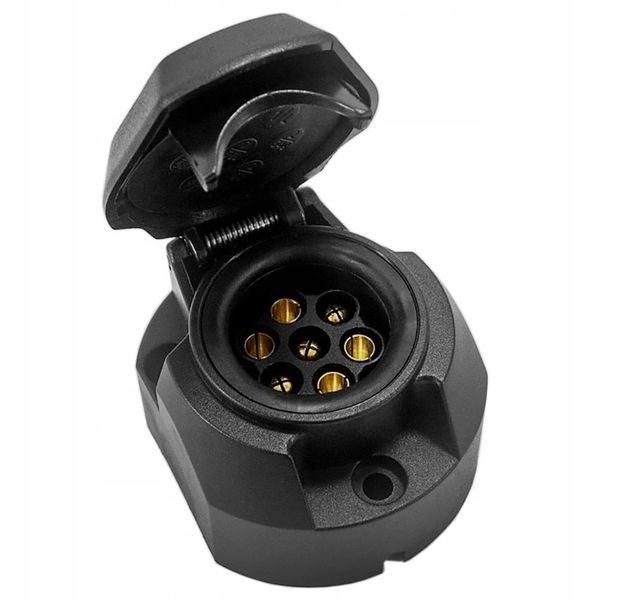 GNIAZDO PRZYCZEPY + USZCZELKA + MOCOWANIE + ŚRUBY zdjęcie 3