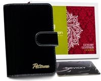 mały skórzany portfel damski rfid - peterson