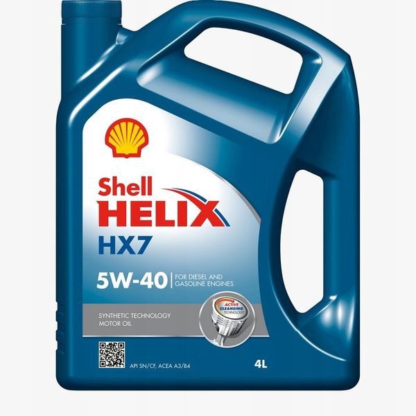 Olej silnikowy Shell Helix HX7 4 l 5W-40 zdjęcie 2
