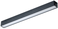 Lampa podłużna sufitowa Saga AZ5305 LED 30W 4000K do systemu 1-faz czarna