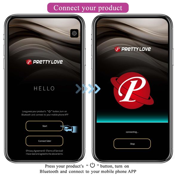 Pretty Love - Klay, 10 Vibration Functions 10 Thrusting Settings Mobile App zdjęcie 10