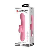 wibrator silikonowy punktu g pretty love chris rotujący usb 20,5 cm