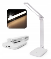 Lampka biurkowa PLATINET Remus 5W LED 3-stopniowa regulacja jasności +USB