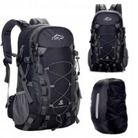 PLecak turystyczny 25L CZARNY plecak trekkingowy, plecak na wycieczkę