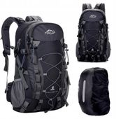 PLecak turystyczny 25L CZARNY plecak trekkingowy, plecak na wycieczkę