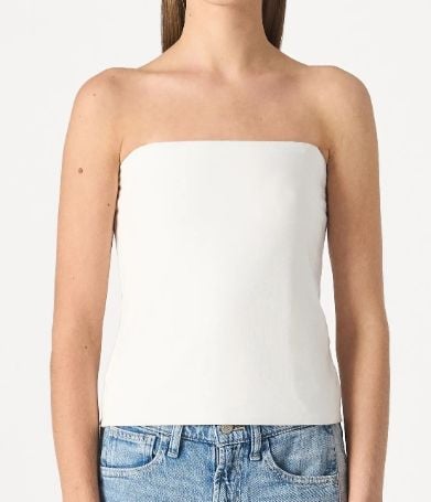 top COMPACT TUBE - Top - white na Arena.pl