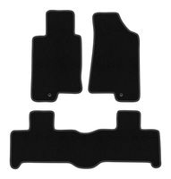Dywaniki samochodowe welurowe BASIC do: Hummer H3 (2005-2010, SUV) czarne