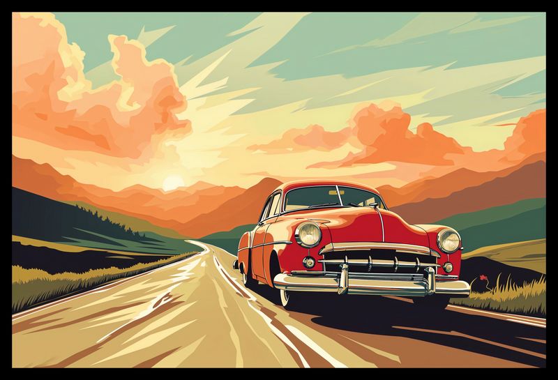 Plakat 45x30cm Przygoda Czeka zdjęcie 2