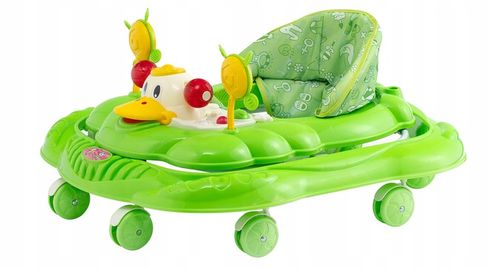 INTERAKTYWNY CHODZIK JEŹDZIK DLA DZIECI SKŁADANY 3 KOLORY KACZUSZKA na Arena.pl