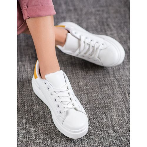 Białe Sneakersy Na Platformie r.40 na Arena.pl