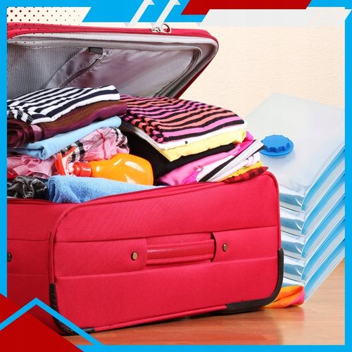 WORKI PRÓŻNIOWE Na Ubrania Pościel Torby, ZESTAW 12 SZTUK , 4 ROZMIARY na Arena.pl