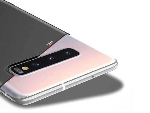 Etui MSVII Thin Case do Samsung Galaxy S10 Plus Niebieskie na Arena.pl