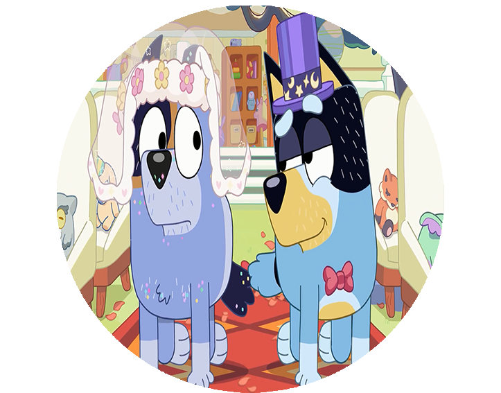 Podkładka pod myszkę Bluey zdjęcie 2