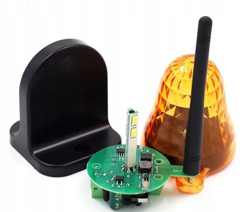 Lampa sygnalizacyjna LED do napędów bramy 12V - 230V uniwersalna na Arena.pl