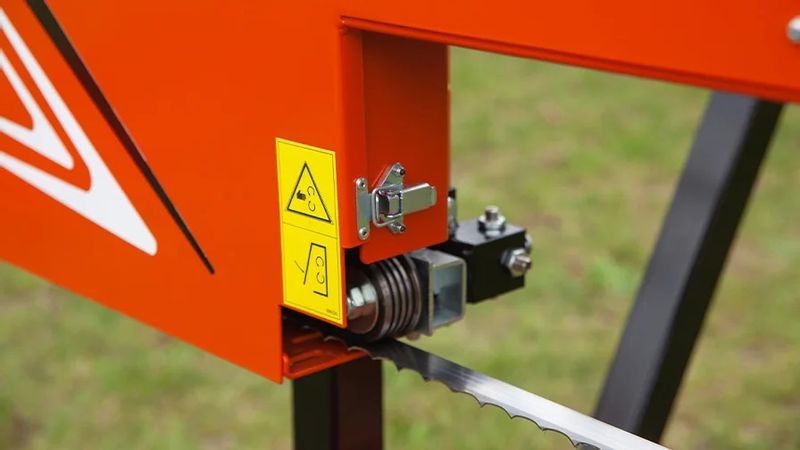 Trak taśmowy spalinowy 9KM traczek piła taśmowa LX50START Wood-Mizer K zdjęcie 8