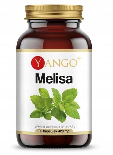Yango MELISA 90kaps. REDUKCJA STRESU ZDROWY SEN POPRAWA NASTROJU na Arena.pl