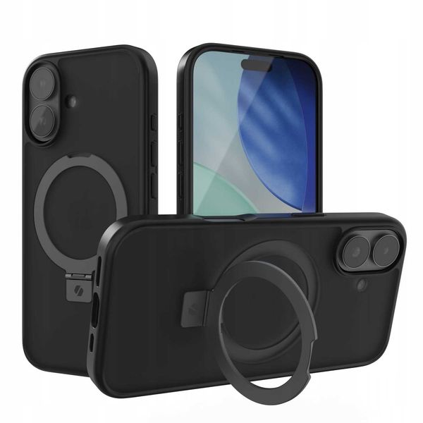 Spacecase Ring Pro Iphone 17 Black zdjęcie 14
