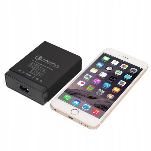 ŁADOWARKA BIUROWA 6XUSB QUICK CHARGE SZYBKA 50W na Arena.pl