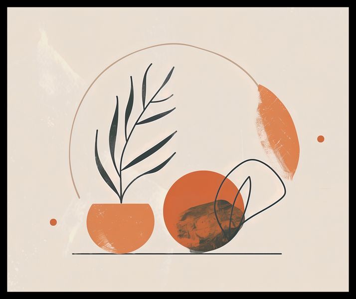 Plakat 60x50cm Tonacja Pasteli zdjęcie 2