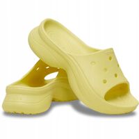 Damskie Buty Klapki Platforma Koturn Crocs Classic Bae 211108 Slide 38-39