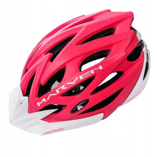 KASK ROWEROWY REGULOWANY METEOR MARVEN L 58-61cm siatka otwory wentylacyjne zdjęcie 2