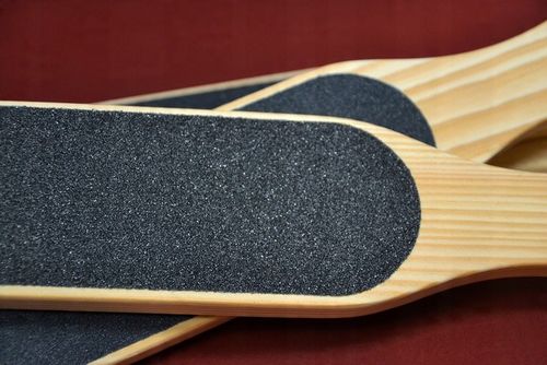 Peggy Sage Tarka do stop pięt drewniana dwustronna profesjonalna pedicure na Arena.pl