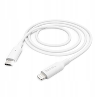 Kabel HAMA Ładujący/data MFI USB-C - Lightning 1m Biały