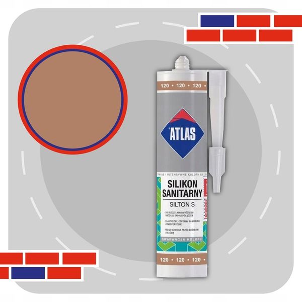 ATLAS SILIKON SILTON S 280ml - 120 TOFFI zdjęcie 2