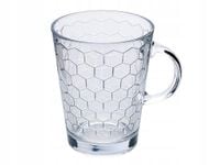 2 x Kubek szklany z uchem 390 ml zestaw 6 szklanek Florina Dunal
