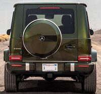 Mercedes G Klasa W463 - Listwa CHROM na Klapę Tył