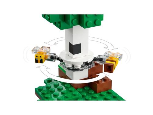 LEGO Minecraft Pszczeli ul 21241 + Plaża zółwi 30432 na Arena.pl
