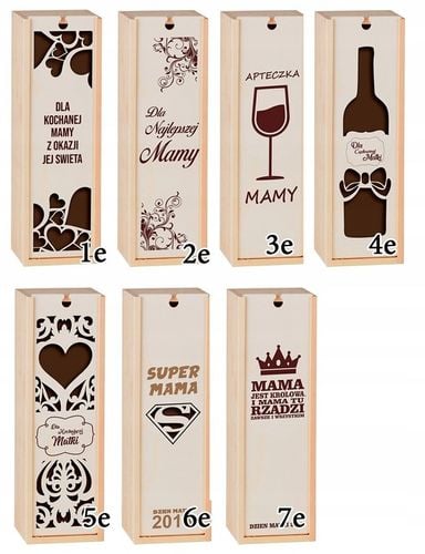 PUDEŁKO SKRZYNKA NA WINO GRAWER PREZENT ŚLUB PRIM na Arena.pl