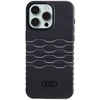 Etui Audi do iPhone 15 Pro Max, Czarny, MagSafe