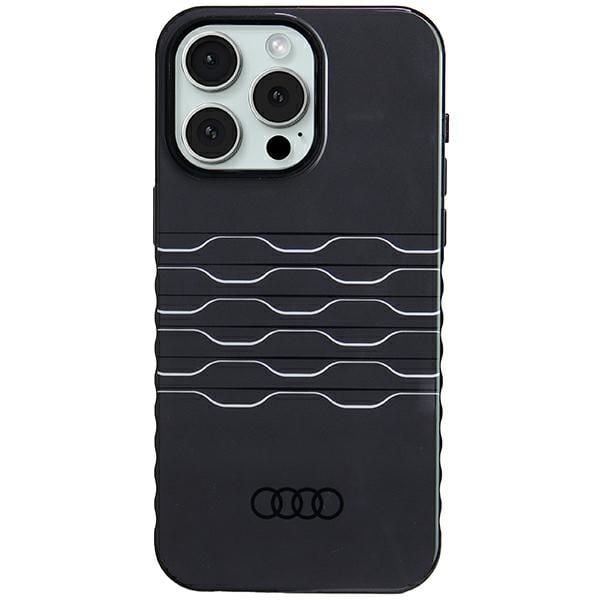 Etui Audi do iPhone 15 Pro Max, Czarny, MagSafe zdjęcie 1