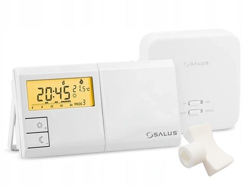 Sterownik bezprzewodowy pieca kotła natynkowy regulator tygodniowy Salus na Arena.pl