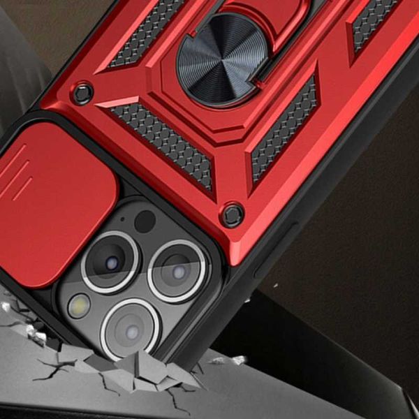 Spacecase Camring Iphone 14 Pro Red zdjęcie 5
