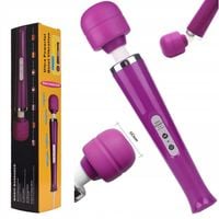 WIBRATOR DLA KOBIET MASAŻER DO CIAŁA RÓŻDŻKA 10 POZIOMÓW WIBRACJI