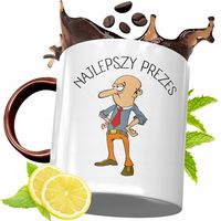 Kubek Bordowy Dla Prezesa Na Urodziny Prezent Z Nadrukiem Ze Zdjęciem