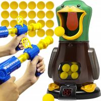 Głodna Kaczka Strzelanie do Celu 2 Pistolety Gra Zręcznościowa dla Dzieci