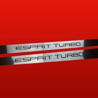 Listwa progowa LOTUS ESPRIT  ESPRIT TURBO Stal nierdzewna 304 połysk 2szt