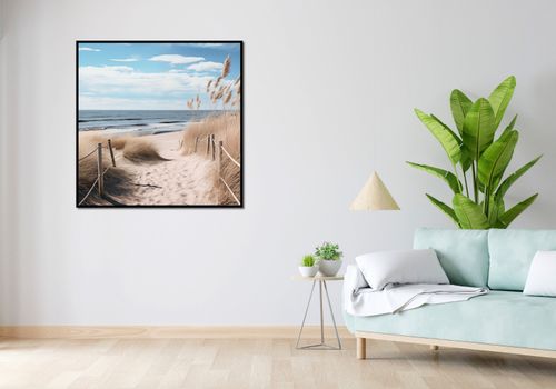 Plakat 100x100cm Nadmorski Most na Arena.pl