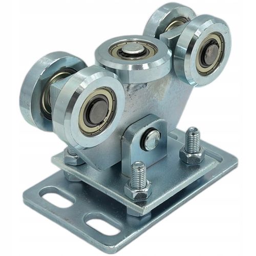 WÓZEK WÓZKI ZESTAW BRAMA PRZESUWNA 5 ROLEK 80x80x5 na Arena.pl