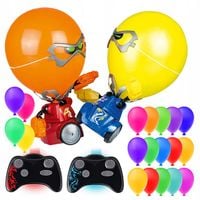 Auto Roboty Walczące Zdalnie Sterowane Balony + 2 Piloty + Zestaw 20 Balon