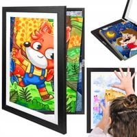 Ramka Artystyczna Na Obrazki I Zdjęcia Dla Dzieci Otwierana A4 33x24cm