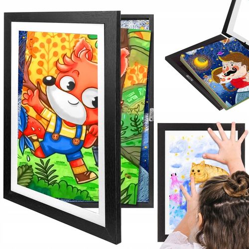 Ramka Artystyczna Na Obrazki I Zdjęcia Dla Dzieci Otwierana A4 33x24cm na Arena.pl