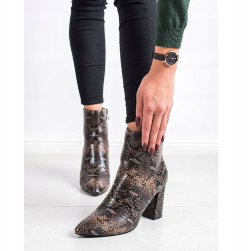 Botki W Szpic Snake Print r.38 na Arena.pl
